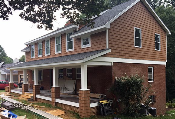 Springfield Modular Project From The Side Modular Home Builders Falls Church