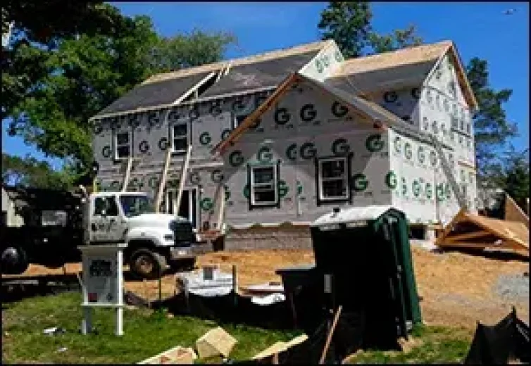 Alexandria VA Modular Home Addition Roof Prep