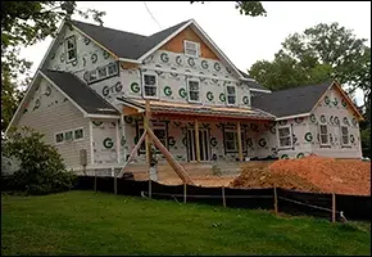 New Modular Home Front Porch Alexandria Virginia
