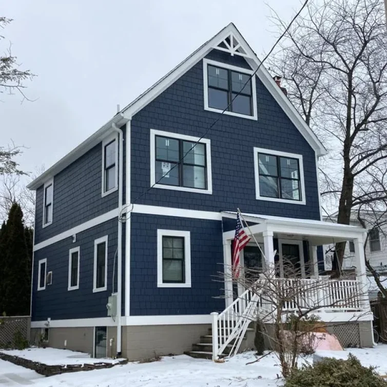 Second Story Addition New Siding