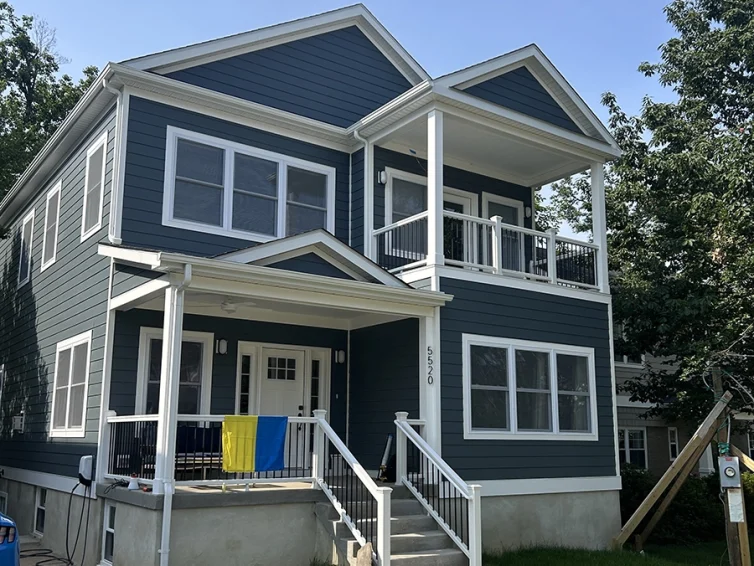 Front new modular home in arlington va