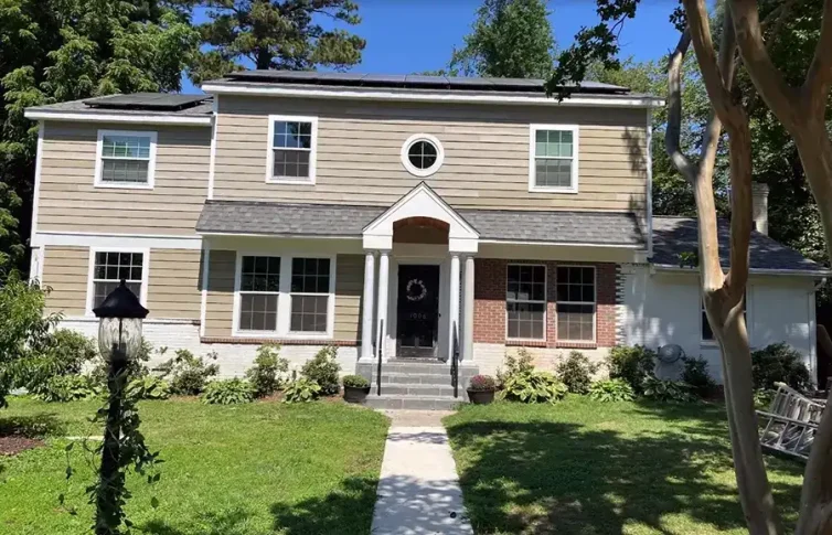 Richmond VA During Modular Addition Construction
