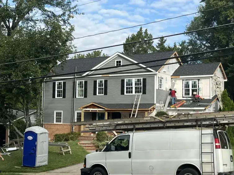 Siding installation vienna va modular addition