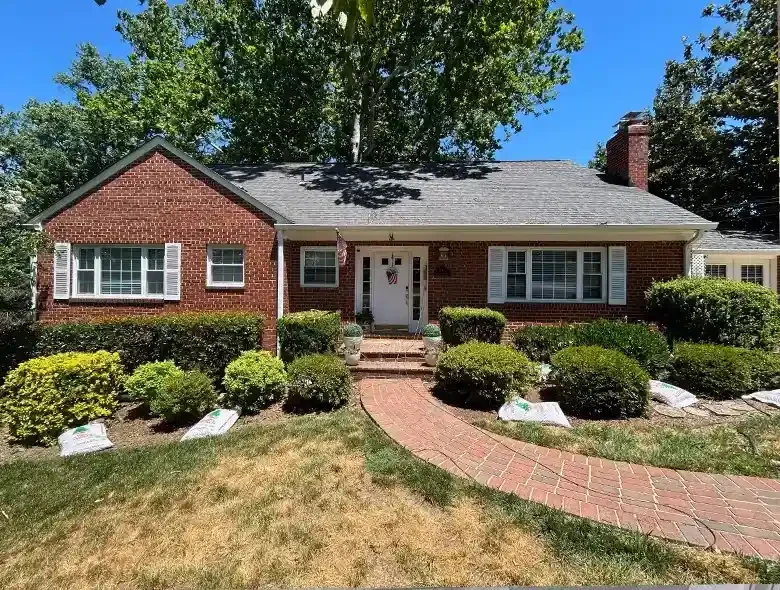 Falls Church Front Porch Roof Before