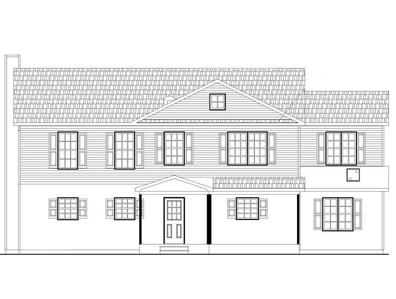 Koi Vienna Second story modular addition elevation