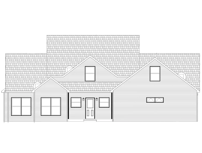 Mulberry new modular home in berryville VA elevation
