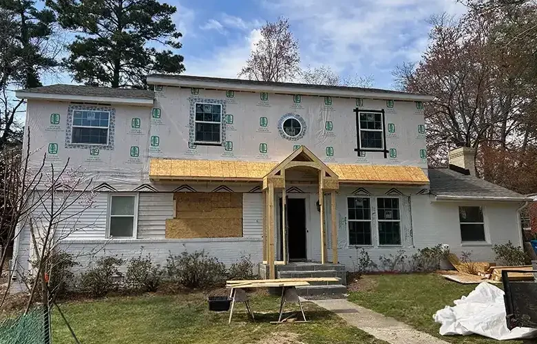 Richmond VA Crape Myrtle Second Story Addition