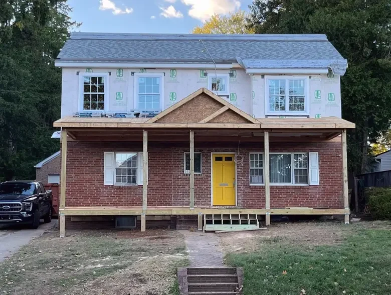 Second Story Modular Addition Arlington Virginia
